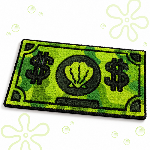 Alfombra Billete Fondo De Bikini